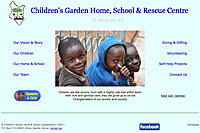 Children's Garden Home website